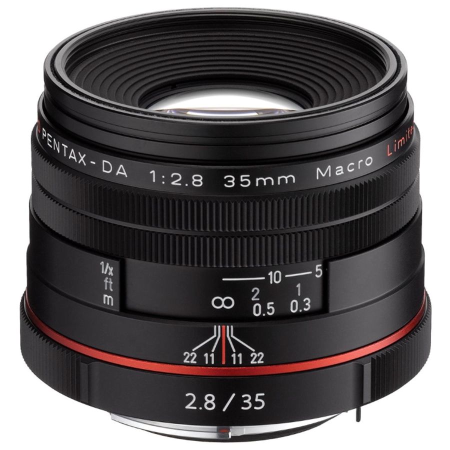Pentax DA 35mm f/2.8 LTD HD Macro Lens - Black