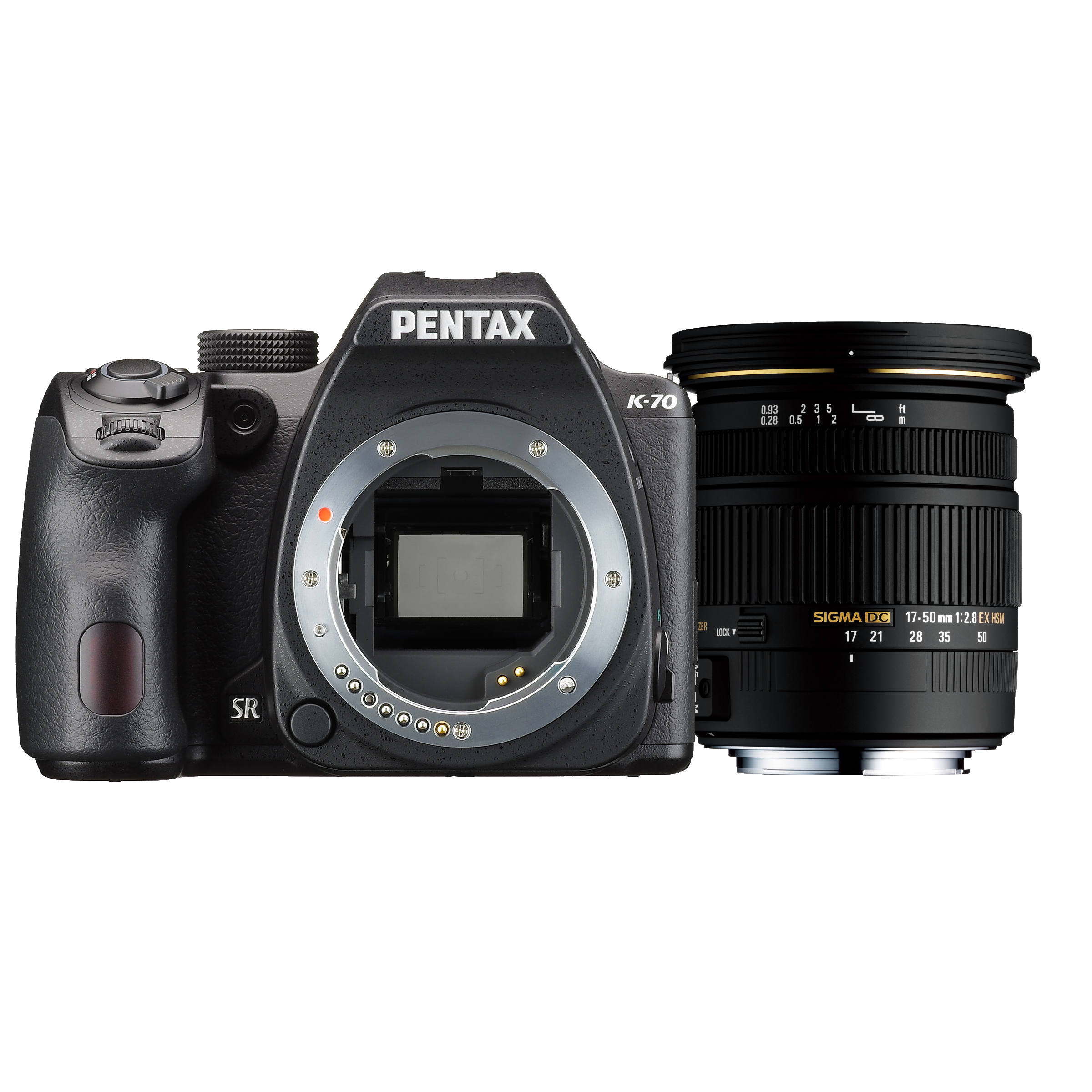 Pentax K-70 Body (Black) + Sigma 17-50mm f2.8 Lens