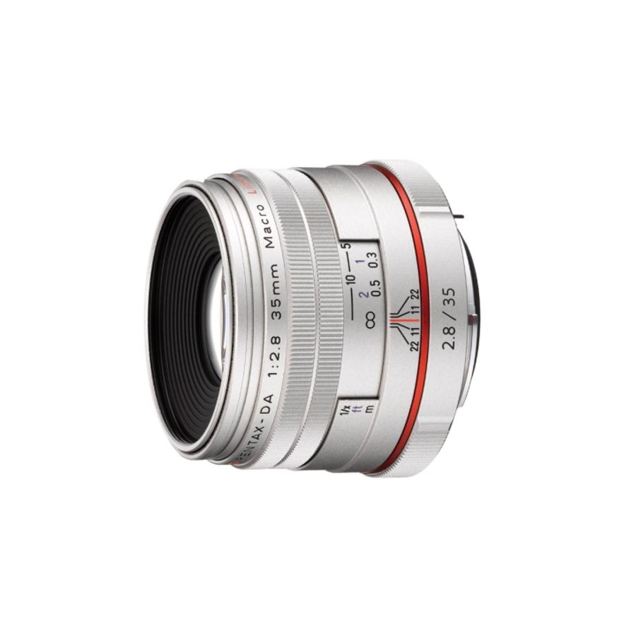 Pentax DA 35mm f/2.8 LTD HD Macro Lens - Silver