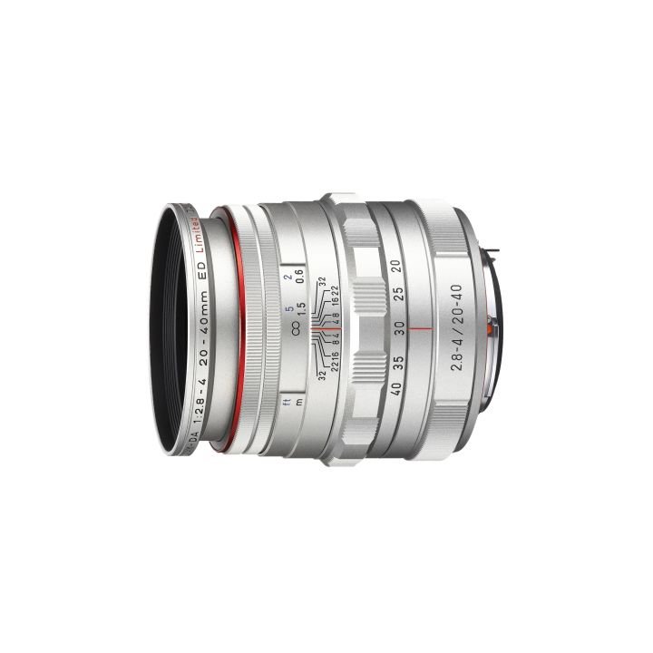 Pentax DA 20-40mm f/2.8-4 Limited Lens (Silver)