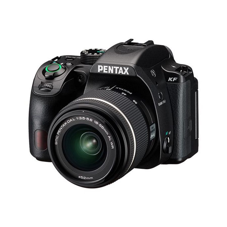 Pentax KF DSLR Camera (Black) with 18-55mm Lens Kit **