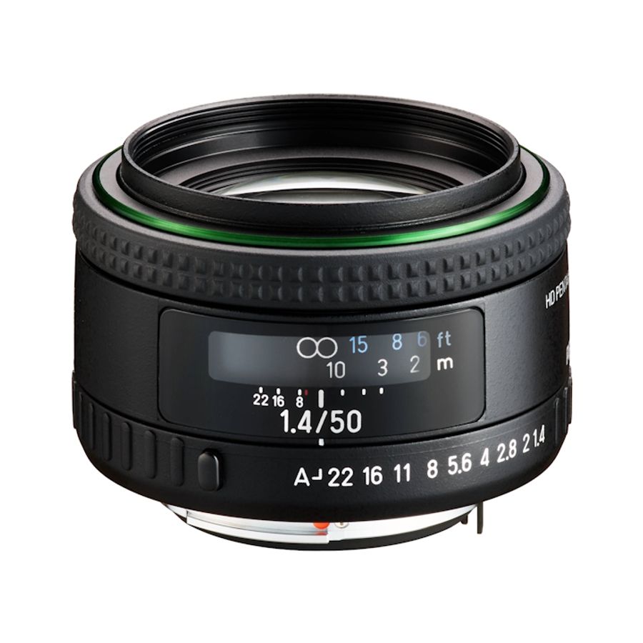 Pentax HD FA 50mm f/1.4 Lens with Case