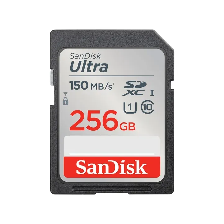 SanDisk Ultra SDXC 256GB 150MB/s R UHS-I Card