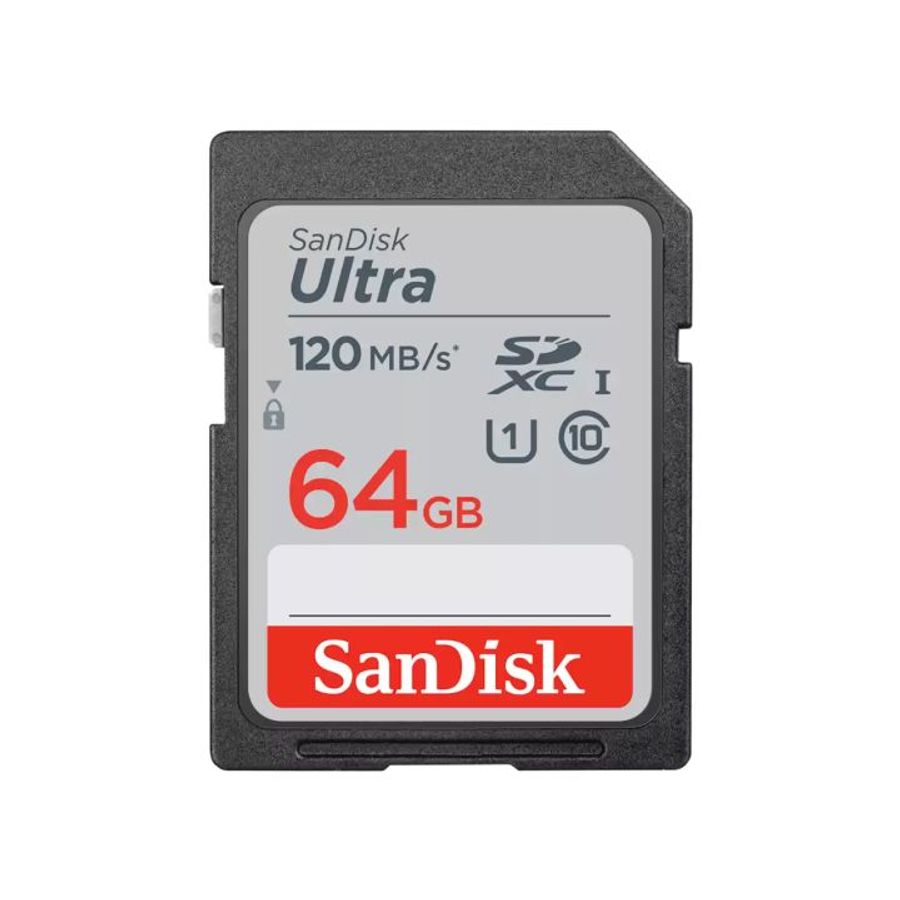 SanDisk Ultra SDXC 64GB 140MB/s R UHS-I Memory Card