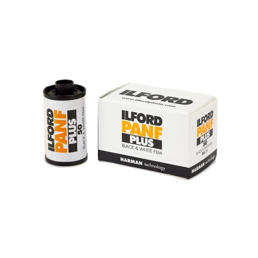Ilford Pan F Plus ISO 50 35mm 36 Exposure Black & White Film