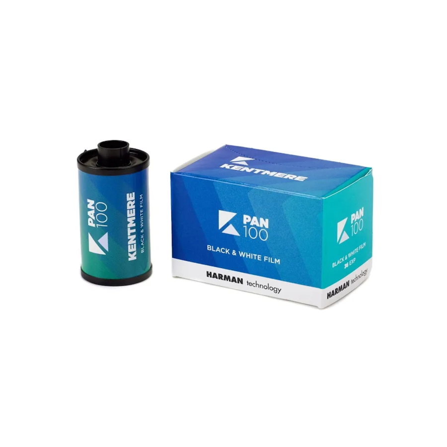 Kentmere 100 ISO 35mm 36 Exposure Black & White Film