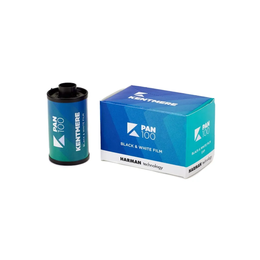 Kentmere 100 ISO 35mm 24 Exposure Black & White Film
