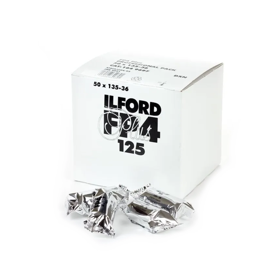 Ilford FP4 Plus ISO 125 35mm 36 Exposure Black & White Film "Pro Pack" - 50 units