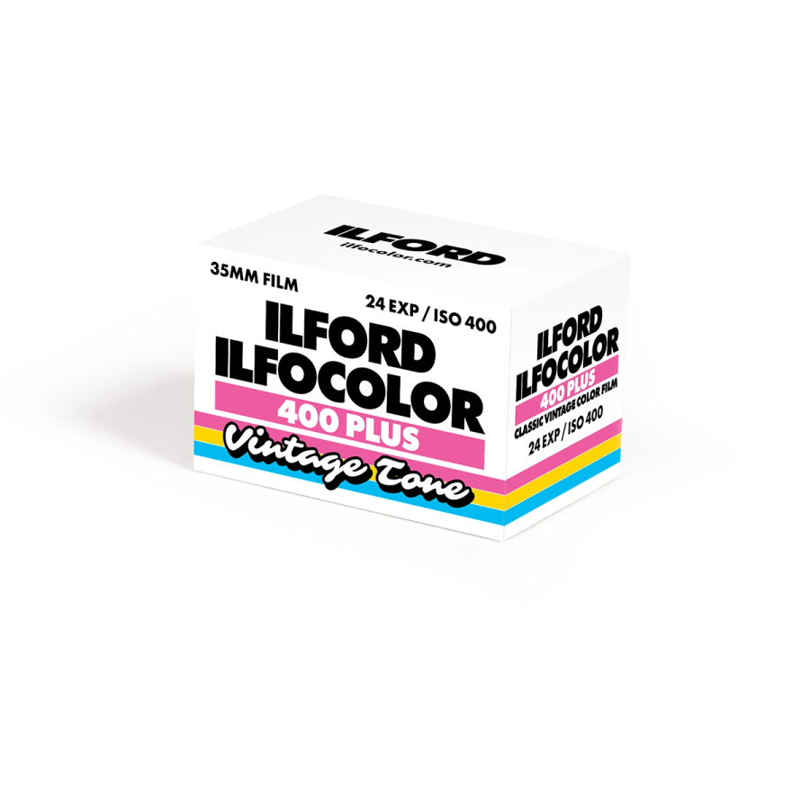 Ilford IlfoColor 400+ ISO Vintage Tone 35mm Colour Film - 24 Exposures