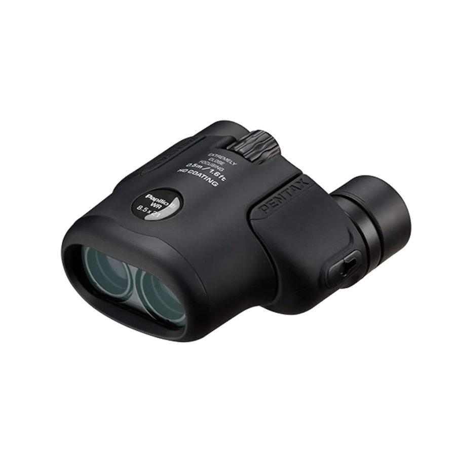 Pentax Papilio III 8.5x21 WR Binoculars - Black