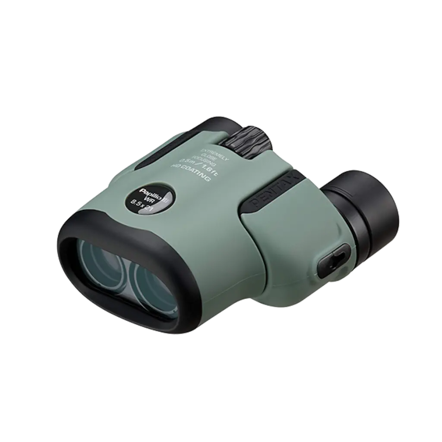 Pentax Papilio III 8.5x21 WR Binoculars - Olive