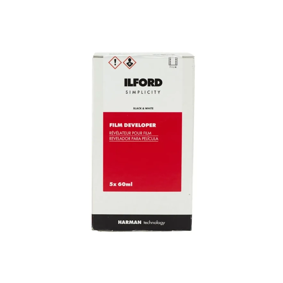 Ilford Simplicity Processing Film Starter Kit - Fixer, Stop Bath, Wetting Agent, Developer