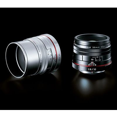 Pentax DA 35mm f/2.8 LTD HD Macro Lens - Silver 21460