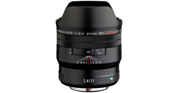 Pentax-D HD FA 21mm f/2.4 ED Limited DC WR Lens - Black 28040