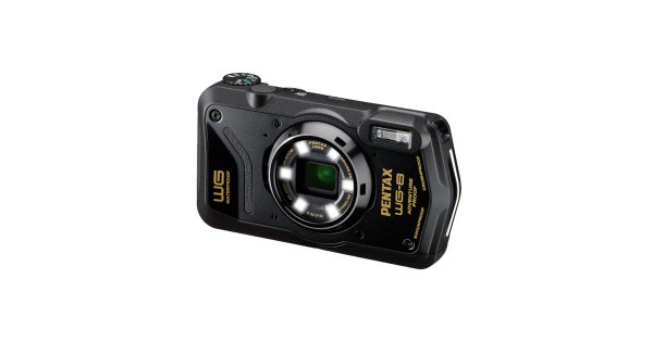 Pentax WG-8 Waterproof Compact Camera - Black 1496 | Ricoh Imaging
