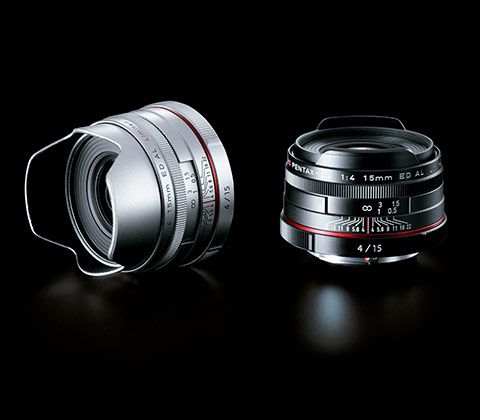 Pentax DA 15mm f/4 Limited ED AL HD Lens - Black 21470