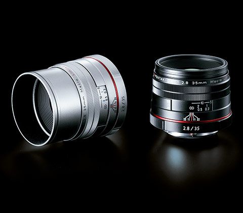 Pentax DA 35mm f/2.8 LTD HD Macro Lens - Silver 21460