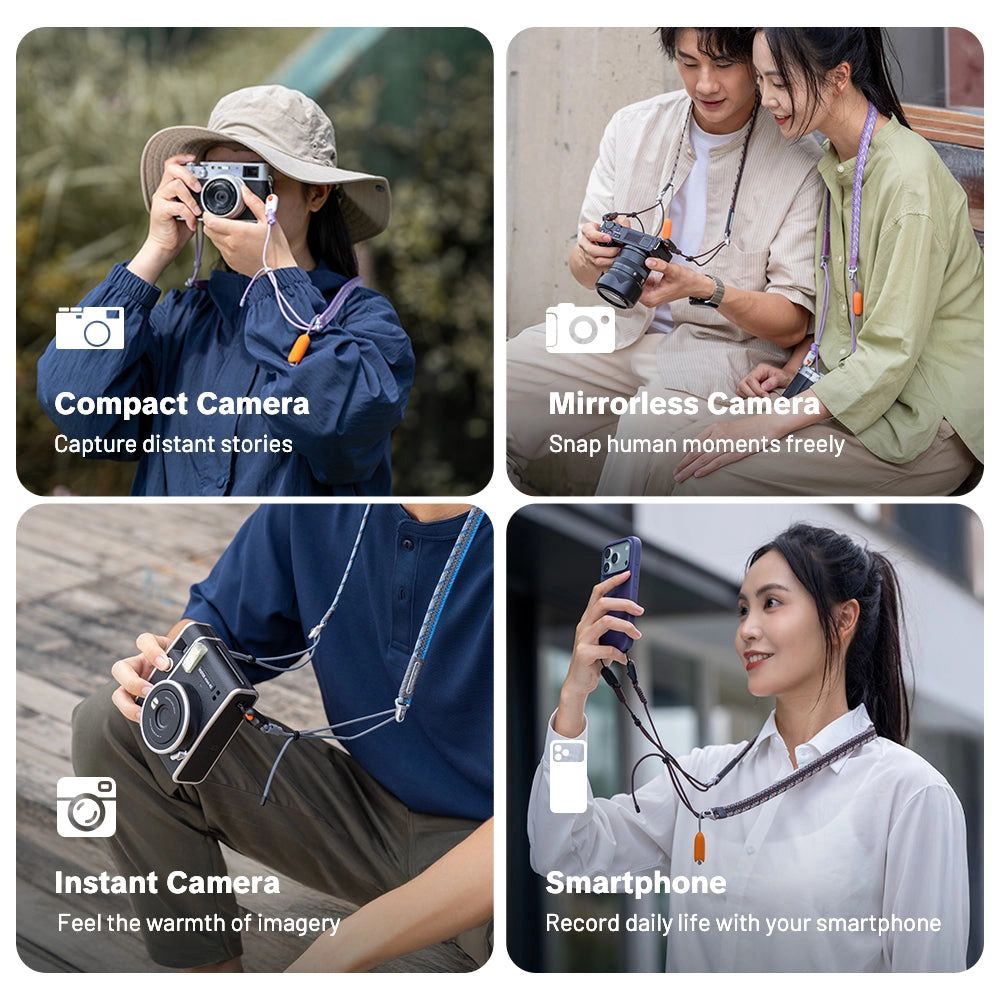 PGYTECH Camera Strap Slim (Trendy-Mystic Blue)