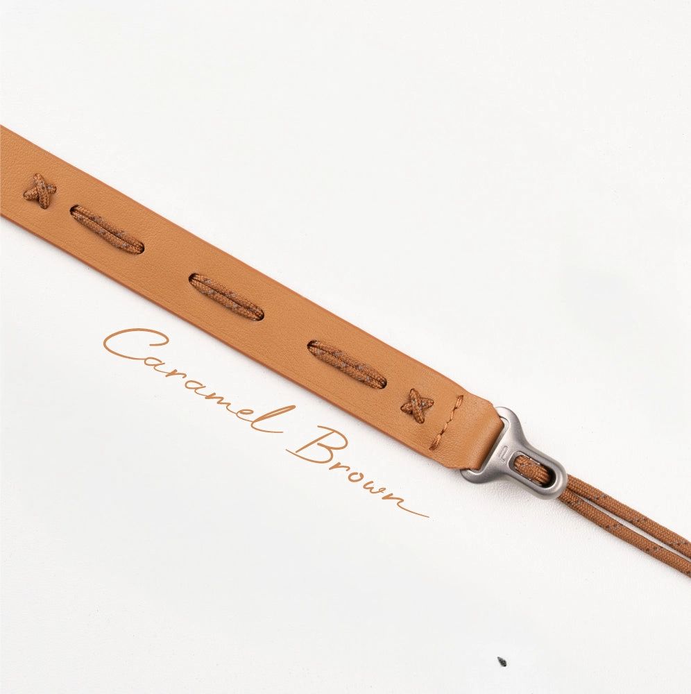 PGYTECH Camera Strap Slim (Vintage-Caramel Brown)